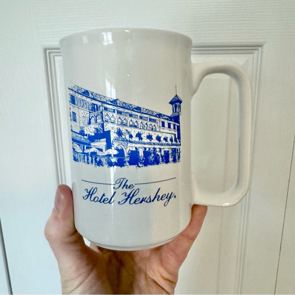 Vintage The Hotel Hershey, Hershey PA Ceramic Mug